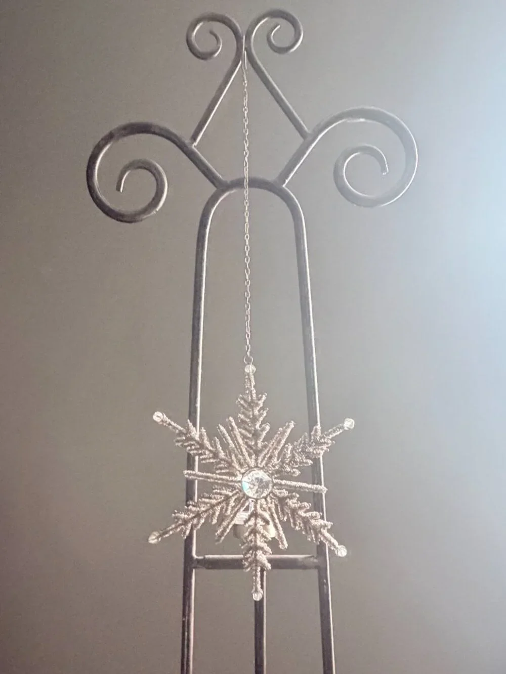 Handcrafted Hanging Beaded Star Tealight Holder